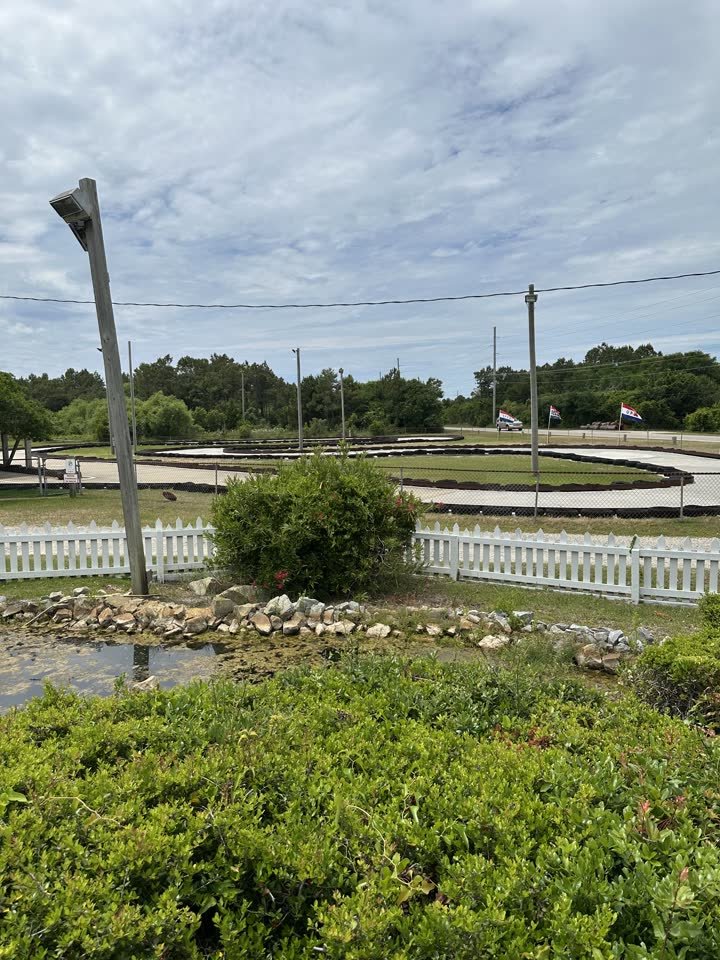 Go-kart tracks at Frisco Mini Golf and Go Karts